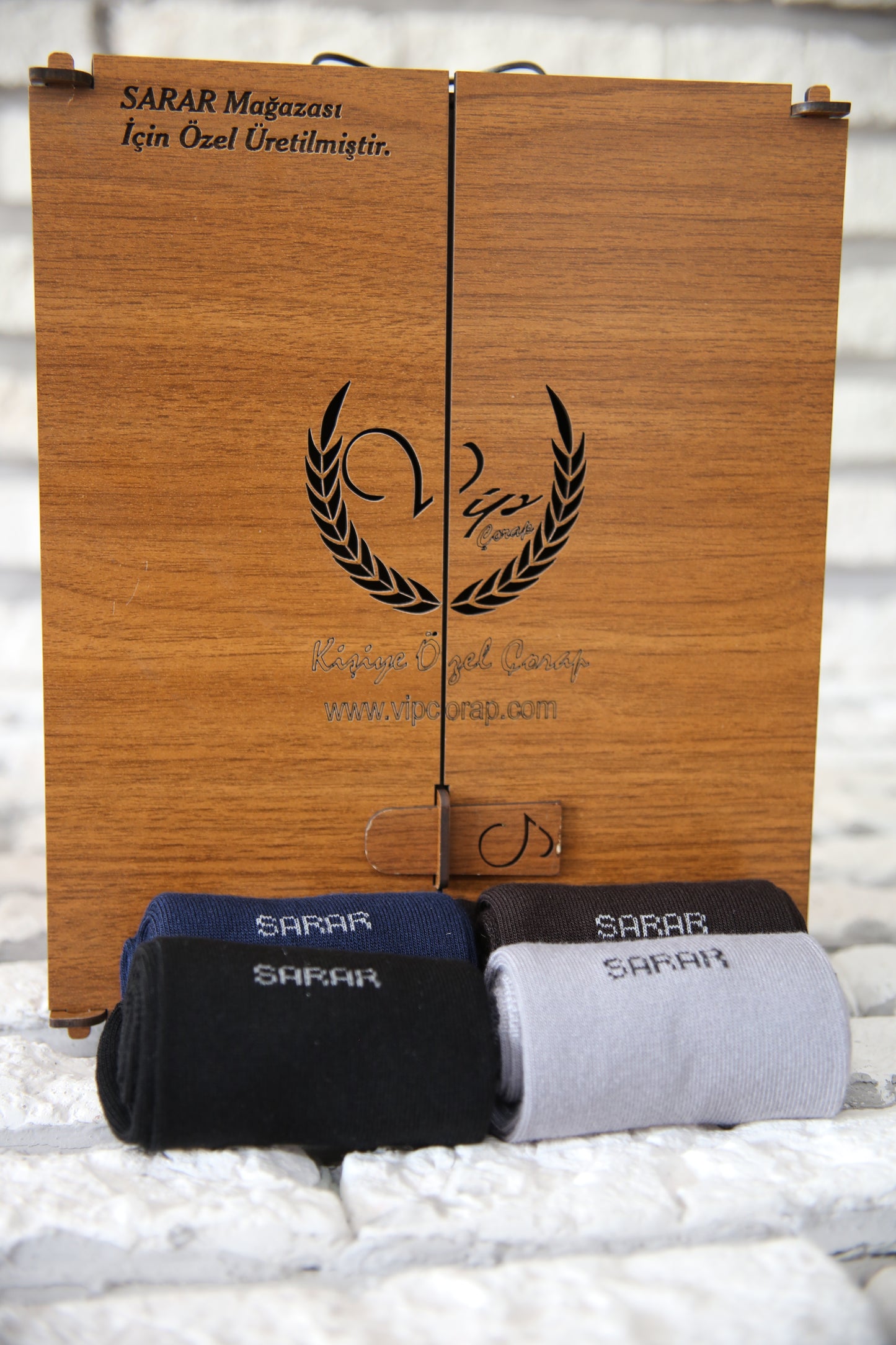 12'li Kişiye Özel Erkek Çorap